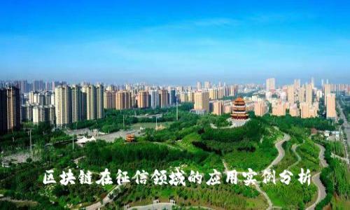 区块链在征信领域的应用实例分析